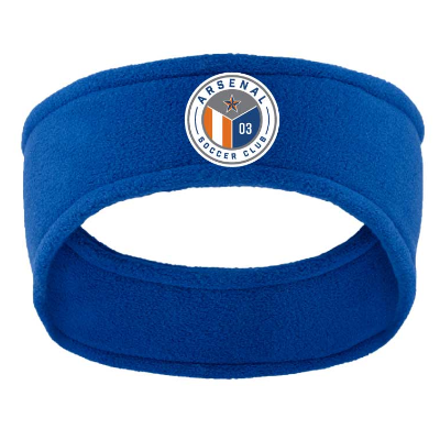 Arsenal Stretch Fleece Headband - Royal Image