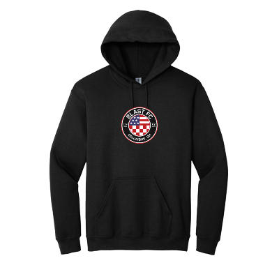 Heavy Blend Hooded Sweatshirt - Black Image