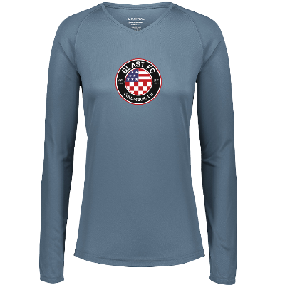 Attain L/S Wicking Tee - Graphite Image