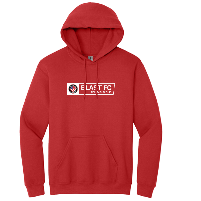 Heavy Blend Hooded Sweatshirt - Red Image
