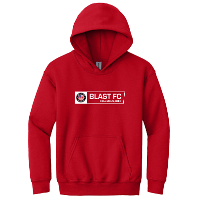 Heavy Blend Hooded Sweatshirt - Red Image (23857)