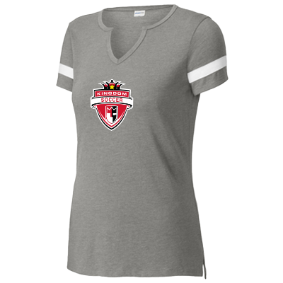 Sport-Tek Halftime Notch Neck Tee - Vintage Heather Image