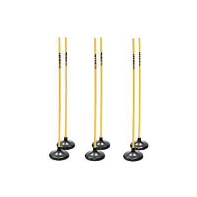 PREMIER COACHING STICKS YELLOW 6PK Image