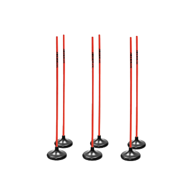 PREMIER COACHING STICKS 6PK RED Image