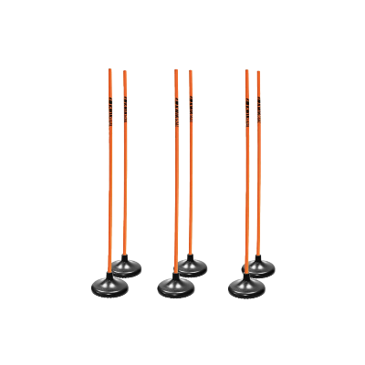 PREMIER COACHING STICKS SET OF 6 HI-VIS ORG Image