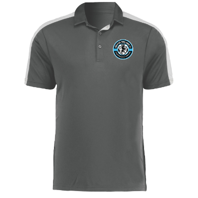 Bi-Color Vital Polo - Grey/White Image