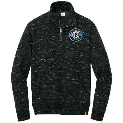 Space Dye FLC 1/4 Zip Blk Spc  Image