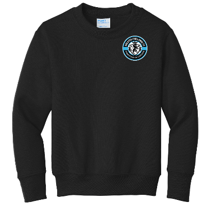 P&C Essential Fleece Crewneck - Black Image (31232)