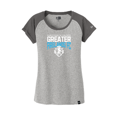 New Era Heritage Blend Varsity Tee Graphite/LT Graphite Twist Image