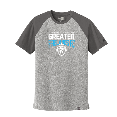 New Era Heritage Blend Varsity Tee - Graphite Light/Graphite Twist Image