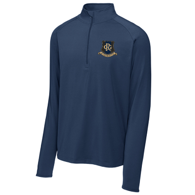 Sport-Wick Stretch 1/2 Zip Pullover - Navy Image