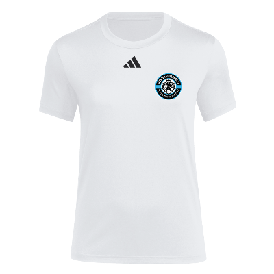 SS Pregame Tee - White/Black Image (39197)