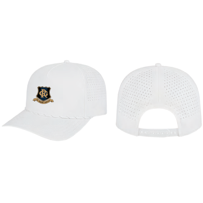 AGCR Structured 5-Panel Cap - White  Image
