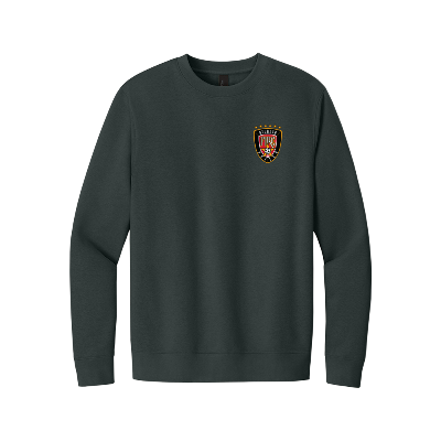 VIT Fleece Crew - Heathered Charcoal Image